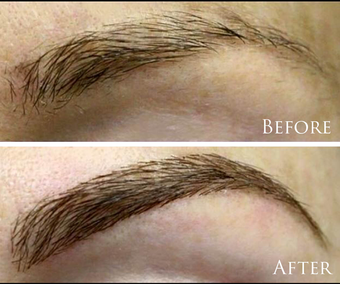 Salon Lashe | Before and After Microblading Eyebrow Tattooing Chicago